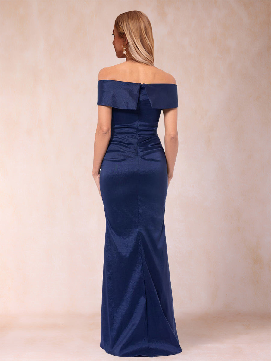 Trumpet/Mermaid Off-the-Shoulder Sleeveless Mother of the Bride Dresses With Ruffles