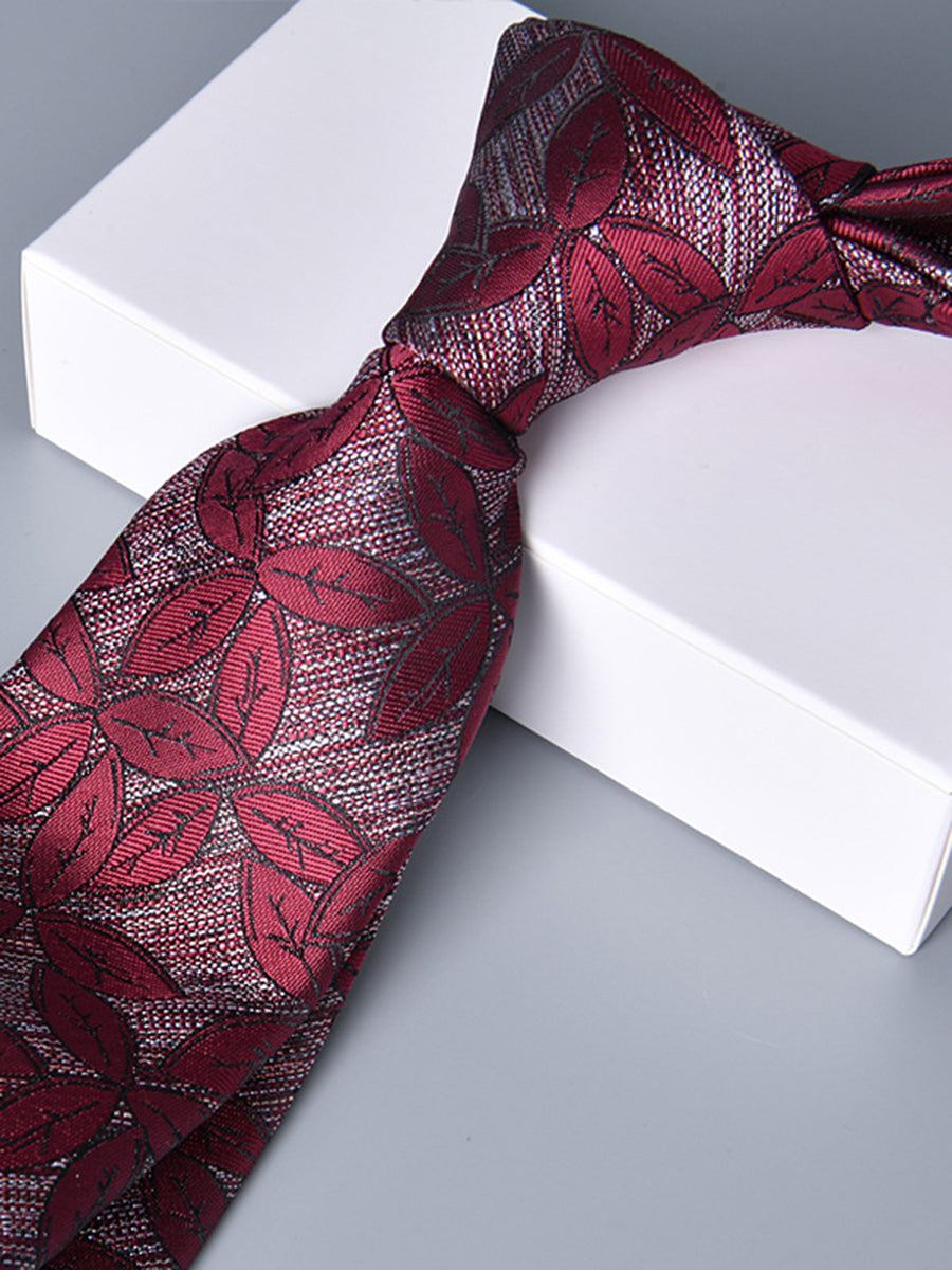Men's High-End Printed Jacquard Daily Tie