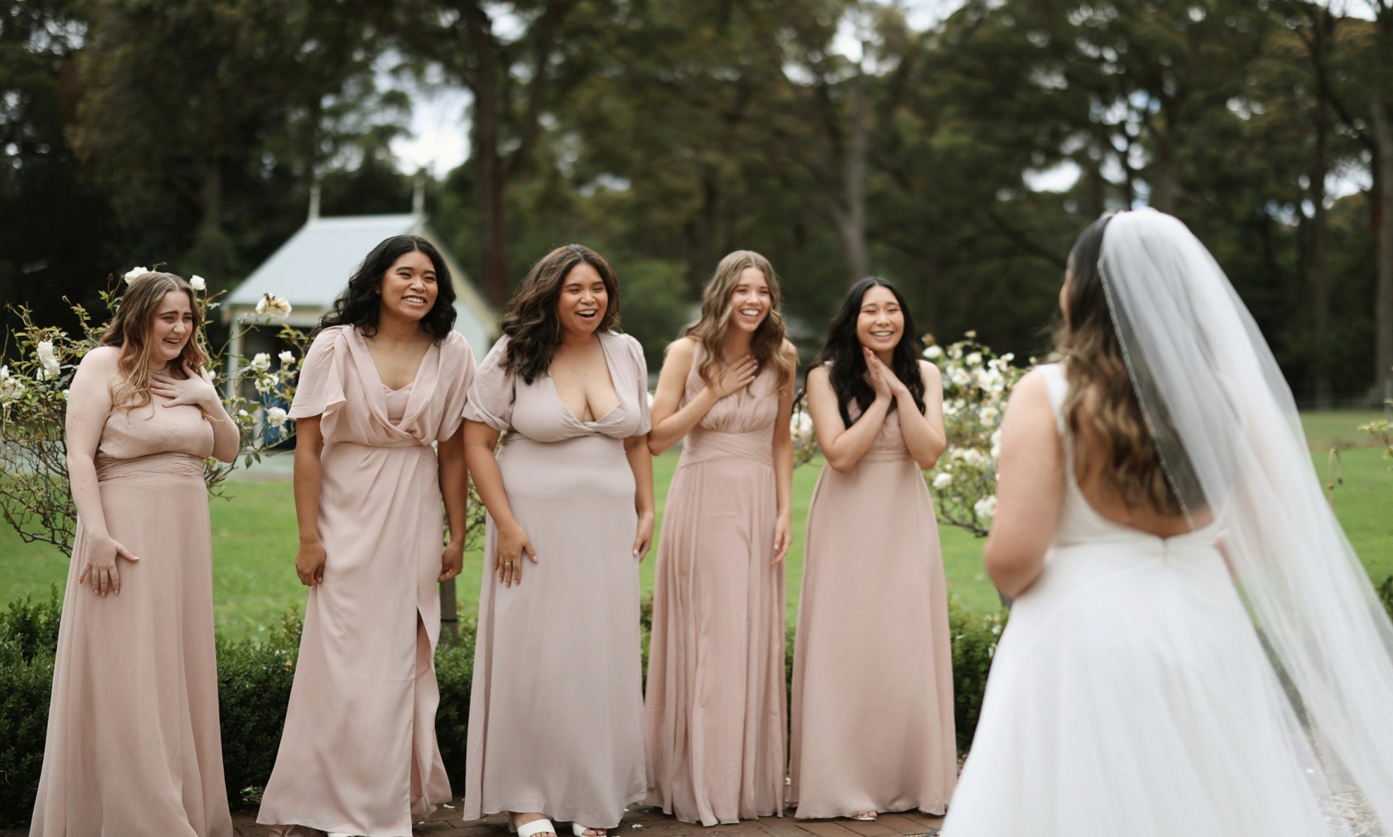 Balancing Act: How to Coordinate Bridesmaid Dresses with the Bride’s Gown