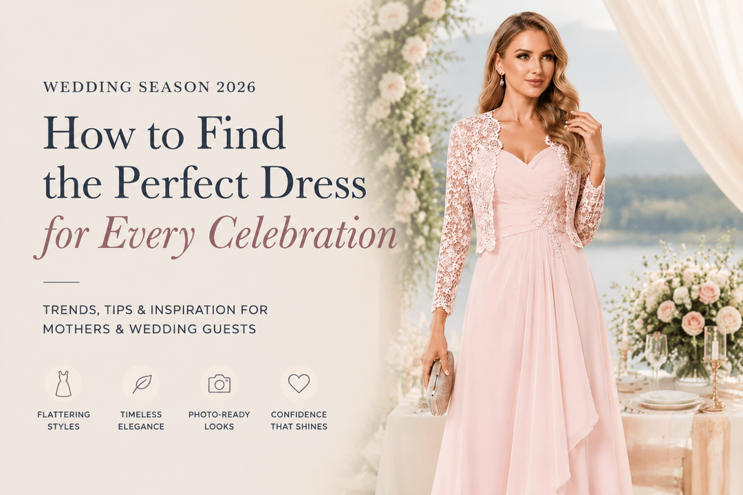 Wedding Season 2026: Elegant Dresses for Mothers & Wedding Guests