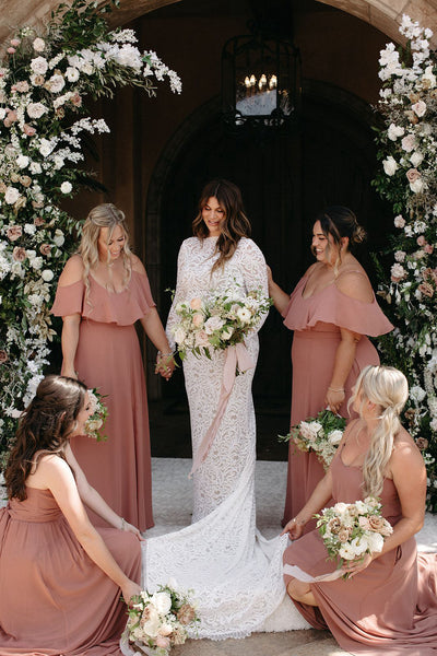 How to Wear the Same Bridesmaid Dress on Different Occasions?