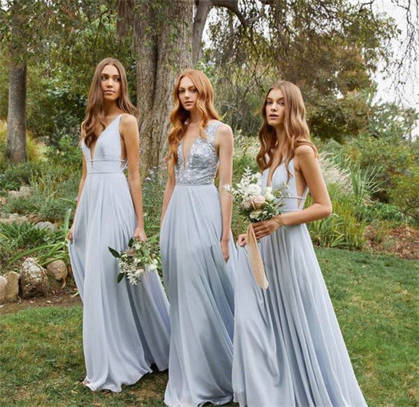 How Can I Select the Appropriate Shade of Black for Satin Bridesmaid Dresses?