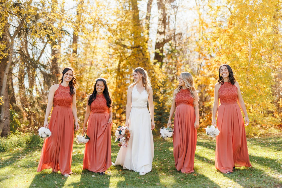 Seasonal Bridesmaid Dresses: From Spring Pastels to Winter Velvets