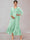 Chiffon V-Neck 3/4 Sleeves Mother of the Bride Dresses With Appliques