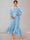 Chiffon V-Neck 3/4 Sleeves Mother of the Bride Dresses With Appliques