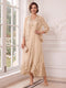 A-Line/Princess V-Neck 3/4 Sleeves Ankle-Length Mother of the Bride Dresses with Jacket & Applique