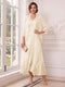 A-Line/Princess V-Neck 3/4 Sleeves Ankle-Length Mother of the Bride Dresses with Jacket & Applique