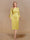 Sheath/Column Scoop Long Sleeves Evening Dresses with Appliques