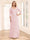 Sheath/Column Scoop 3/4 Sleeves Evening Dresses with Jacket & Appliques