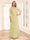 Sheath/Column Scoop 3/4 Sleeves Evening Dresses with Jacket & Appliques
