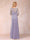 Sheath/Column 3/4 Sleeves Floor-Length Evening Dresses with Appliques