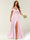 Floor-Length Off-the-Shoulder Long Formal Dresses with Split Side & Ruched
