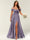 Floor-Length Off-the-Shoulder Long Formal Dresses with Split Side & Ruched