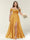 A-Line/Princess One-Shoulder Sleeveless Long Plus Size Bridesmaid Dresses with Split Side