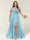 A-Line/Princess One-Shoulder Sleeveless Long Plus Size Bridesmaid Dresses with Split Side