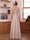 A-Line/Princess Scoop 3/4 Sleeves Floor-Length Mother of the Bride Dresses with Appliques