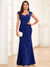 Sheath/Column Sweetheart Floor-Length Mother of the Bride Dresses With Ruffles