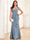 Sheath/Column Sweetheart Floor-Length Mother of the Bride Dresses With Ruffles