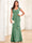 Sheath/Column Sweetheart Floor-Length Mother of the Bride Dresses With Ruffles