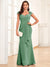 Sheath/Column Sweetheart Floor-Length Mother of the Bride Dresses With Ruffles