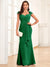 Sheath/Column Sweetheart Floor-Length Mother of the Bride Dresses With Ruffles