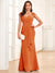Sheath/Column Sweetheart Floor-Length Mother of the Bride Dresses With Ruffles