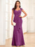 Sheath/Column Sweetheart Floor-Length Mother of the Bride Dresses With Ruffles