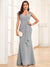 Sheath/Column Sweetheart Floor-Length Mother of the Bride Dresses With Ruffles