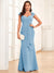 Sheath/Column Sweetheart Floor-Length Mother of the Bride Dresses With Ruffles