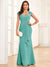 Sheath/Column Sweetheart Floor-Length Mother of the Bride Dresses With Ruffles