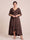 A-Line/Princess V-Neck Asymmetrical Plus Size Mother of the Bride Dresses With Ruffles