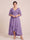A-Line/Princess V-Neck Asymmetrical Plus Size Mother of the Bride Dresses With Ruffles