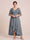 A-Line/Princess V-Neck Asymmetrical Plus Size Mother of the Bride Dresses With Ruffles