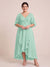 A-Line/Princess V-Neck Asymmetrical Plus Size Mother of the Bride Dresses With Ruffles