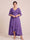 A-Line/Princess V-Neck Asymmetrical Plus Size Mother of the Bride Dresses With Ruffles
