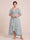 A-Line/Princess V-Neck Asymmetrical Plus Size Mother of the Bride Dresses With Ruffles