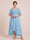 A-Line/Princess V-Neck Asymmetrical Plus Size Mother of the Bride Dresses With Ruffles