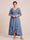 A-Line/Princess V-Neck Asymmetrical Plus Size Mother of the Bride Dresses With Ruffles