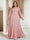 A-Line/Princess V-Neck Floor-Length Plus Size Mother of the Bride Dresses