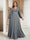 A-Line/Princess V-Neck Floor-Length Plus Size Mother of the Bride Dresses