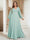 A-Line/Princess V-Neck Floor-Length Plus Size Mother of the Bride Dresses