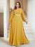 A-Line/Princess V-Neck Floor-Length Plus Size Mother of the Bride Dresses