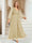 A-Line/Princess V-Neck Ankle-Length Long Sleeves Plus Size Bridesmaid Dresses