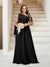A-Line/Princess One-Shoulder Floor-Length Sleeveless Plus Size Bridesmaid Dresses