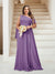 A-Line/Princess One-Shoulder Floor-Length Sleeveless Plus Size Bridesmaid Dresses
