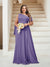 A-Line/Princess One-Shoulder Floor-Length Sleeveless Plus Size Bridesmaid Dresses