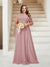 A-Line/Princess One-Shoulder Floor-Length Sleeveless Plus Size Bridesmaid Dresses