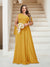 A-Line/Princess One-Shoulder Floor-Length Sleeveless Plus Size Bridesmaid Dresses