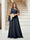 A-Line/Princess One-Shoulder Floor-Length Sleeveless Plus Size Bridesmaid Dresses