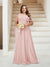 A-Line/Princess One-Shoulder Floor-Length Sleeveless Plus Size Bridesmaid Dresses
